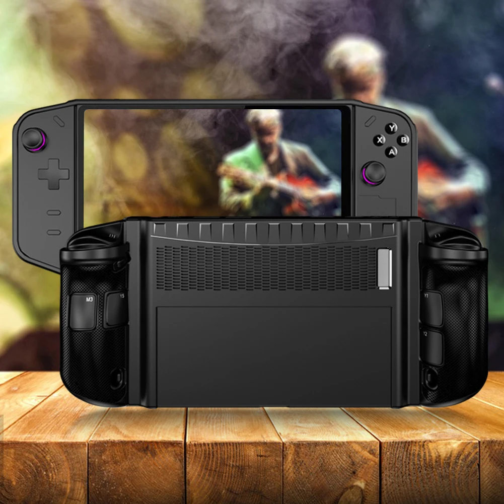 

TPU Case Shockproof Soft Protective Sleeve with Stand Drop-proof Case Cover Shell Anti-slip for Lenovo Legion GO Game Console