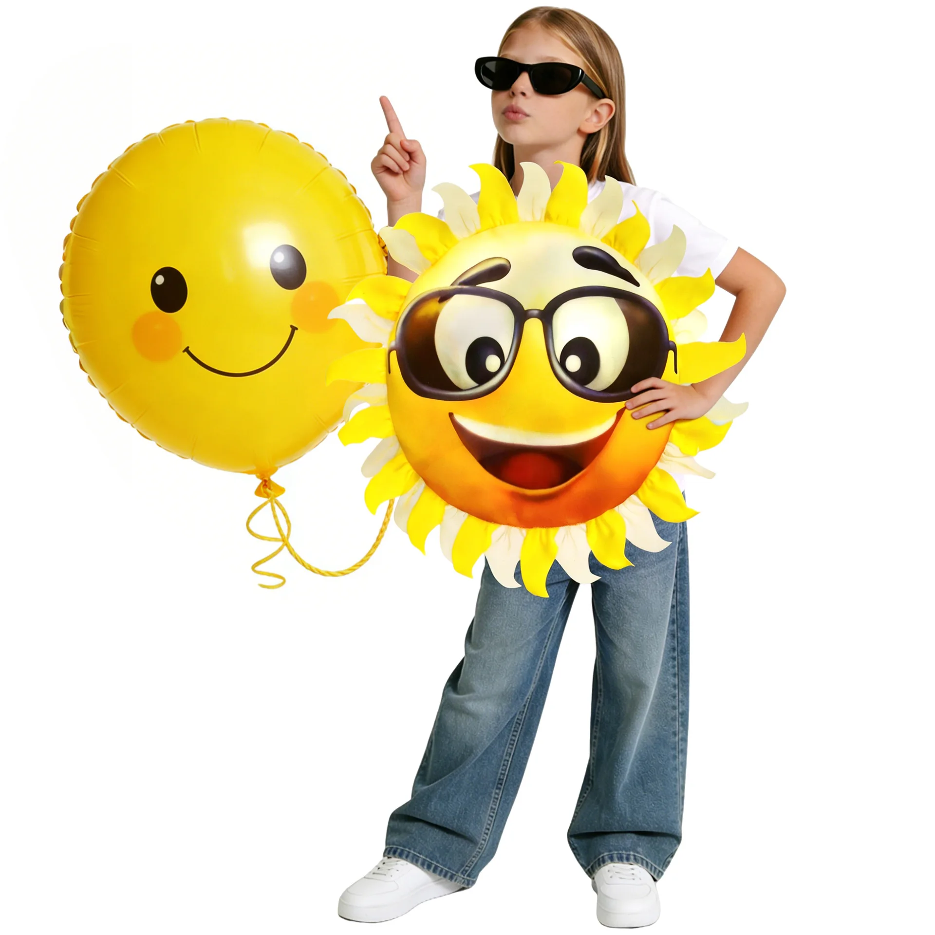 

Sun-themed Cosplay Costume Enfant Holiday School Stage Performance Outfit Cartoon Sun Halloween Carnival Party Dress Up