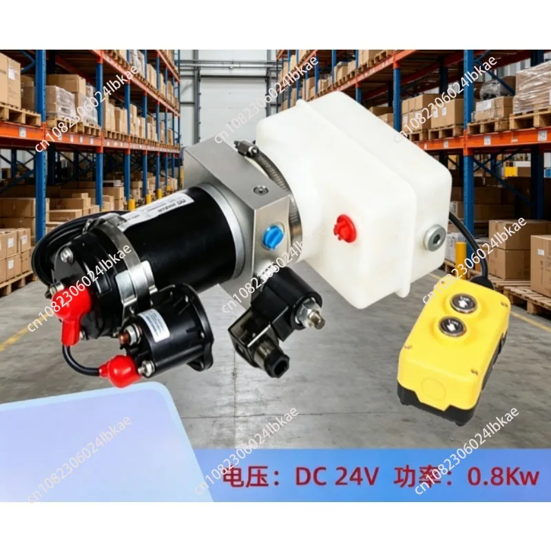 

Power Unit Assembly Pallet Truck 24V DC Motor Hydraulic System For Small RV Trailer Mobile Loading Unloading Equipment