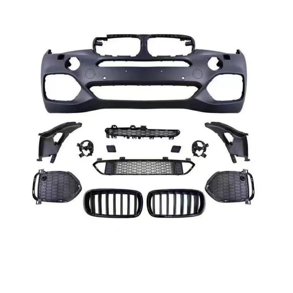 

car bumper F15 to MTECH Style Body Kit for BMW X5 f15 2014-2018 Front Bumper Rear Bumper Side Skirts f15 MTECH Bodykit