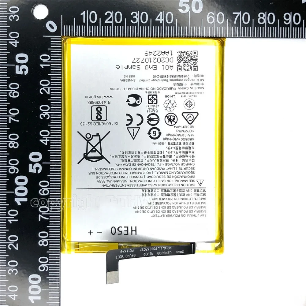 100% New Genuine 5000mAh HE50 Battery For Motorola Moto E4 E5 PLUS XT1770 XT1771 XT1775 XT1774 XT1776 Replacement Batteries