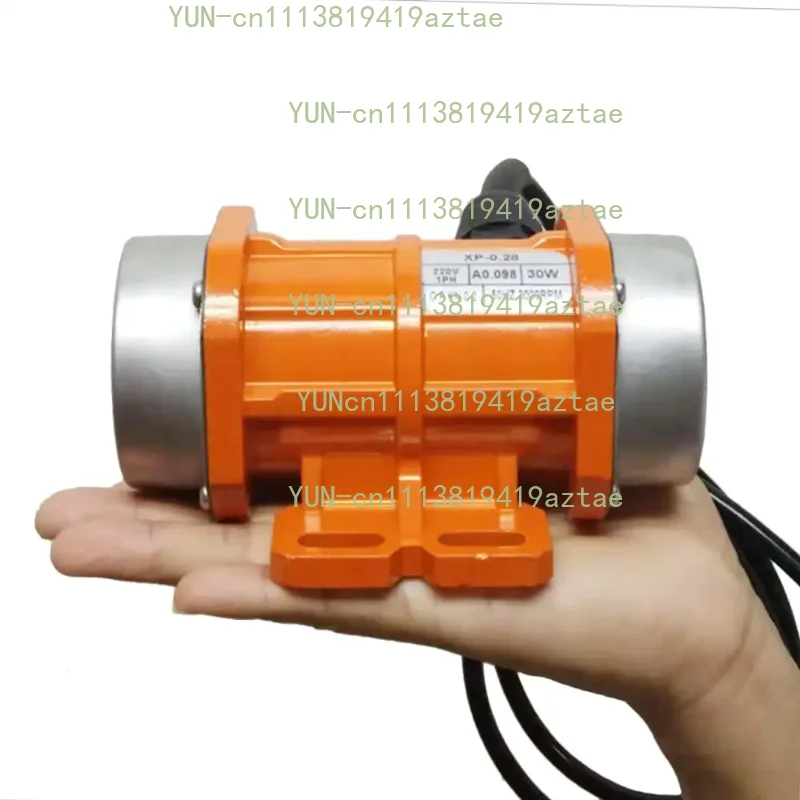 Industrial Waterproof Vibration Motor 220V AC Single‑Phase 15W~150W With Speed Governor for Concrete Vibrating Screen Shaker