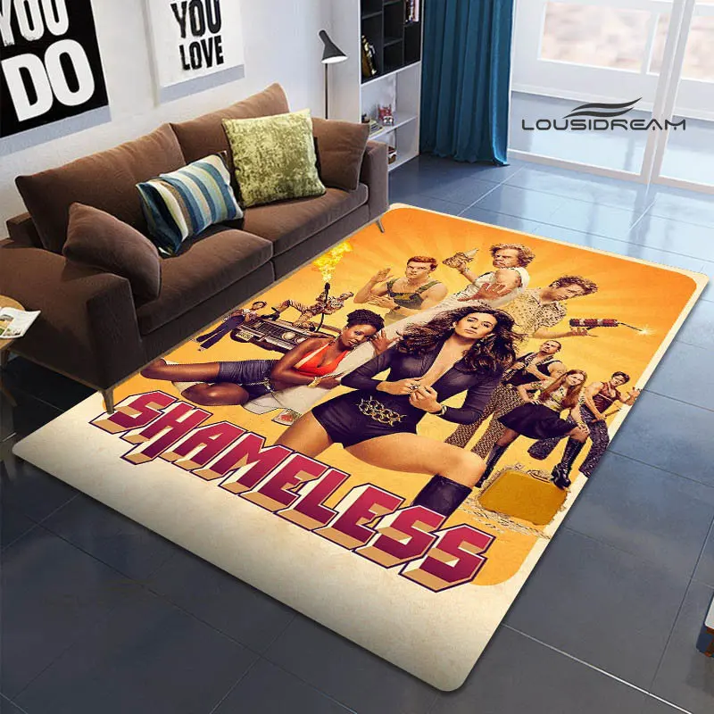 American Drama Shameless Printed Carpet  living room bedroom carpet non-slip carpet photography props Yoga mat