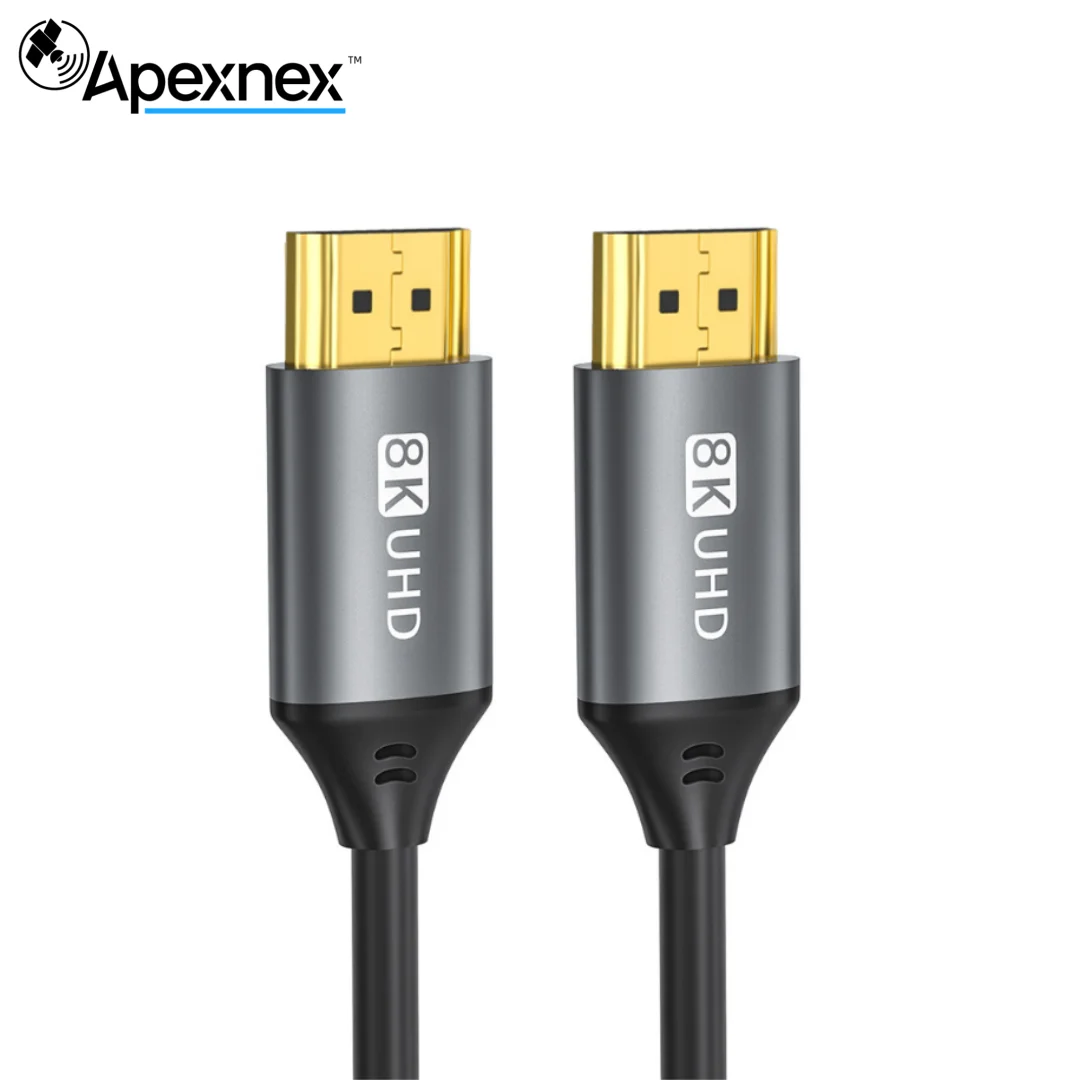 كابل HDMI 8K وكابل تلفزيون عالي الوضوح 8K مناسب للتلفزيونات PS5، وشاشة Xbox، والإيثرنت، وما إلى ذلك.