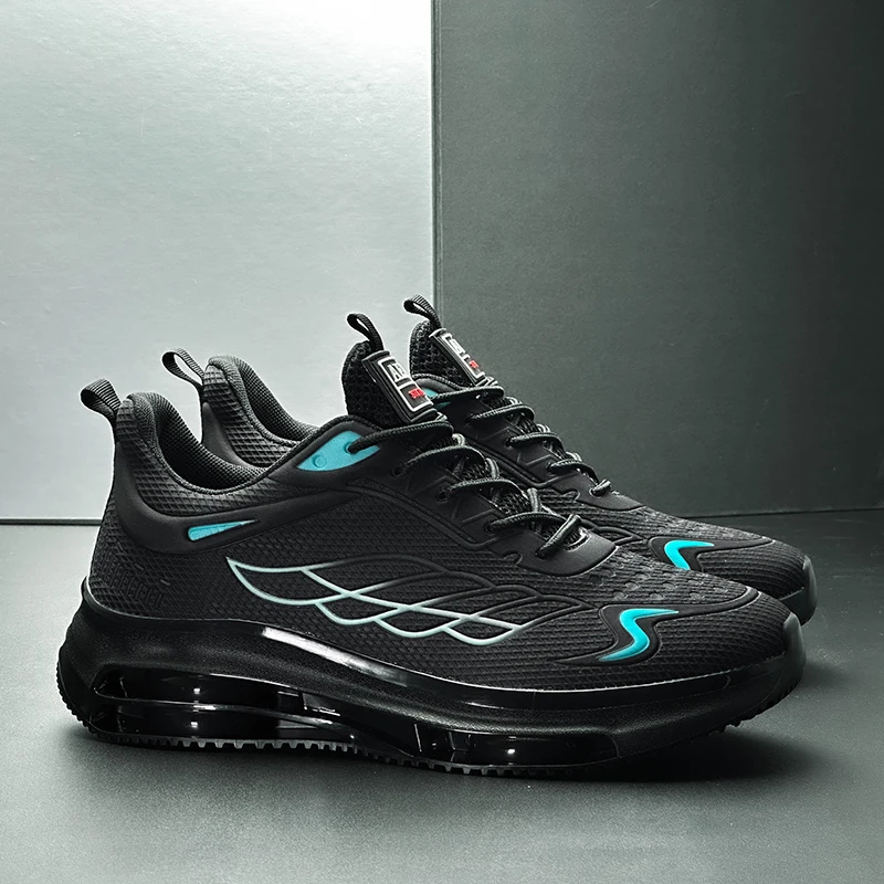 

Men's new fashion sports shoes thick sole four season outdoor comfortable breathable wear-resistant running leisure sports shoes