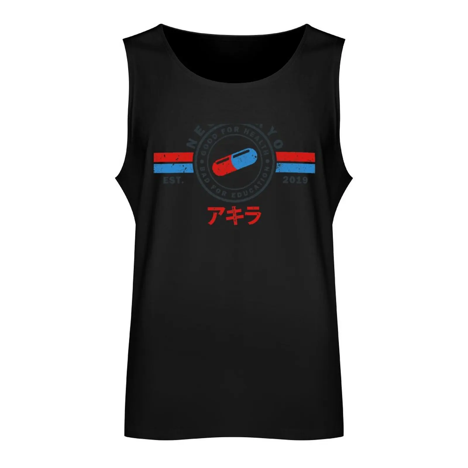 The Capsules - Akira - Neo Tokyo 2019 Tank Top clothing men T-shirt sports Bodybuilding clothing man Japanese t-shirt