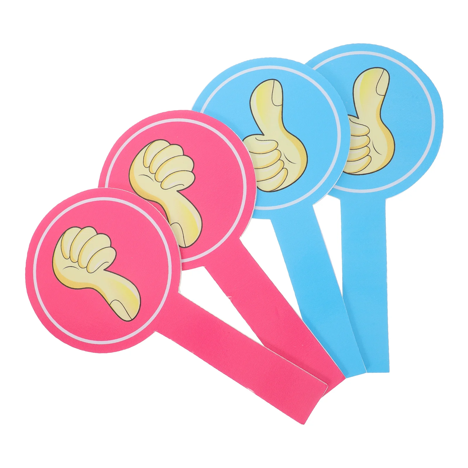 

4pcs Score Card Classroom Voting Judge Teacher Judging Board Foam Supplies Teaching Equipment Reusable Portable