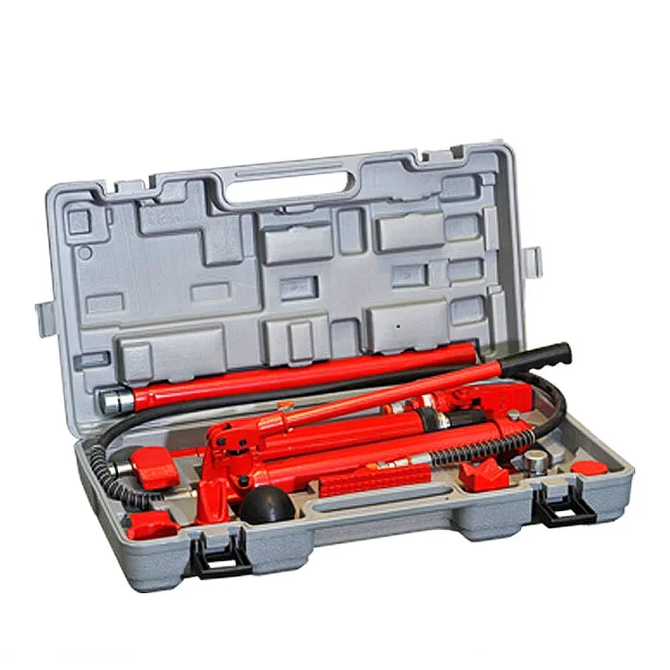 New Hydraulic Body Repair Kit Car Body Repair Tools Vehicle Equipment Porta Power Hydraulic Jack