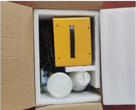 

100% QA powder coated with plastic bottle Easy to operate metal sprayer coating equipment