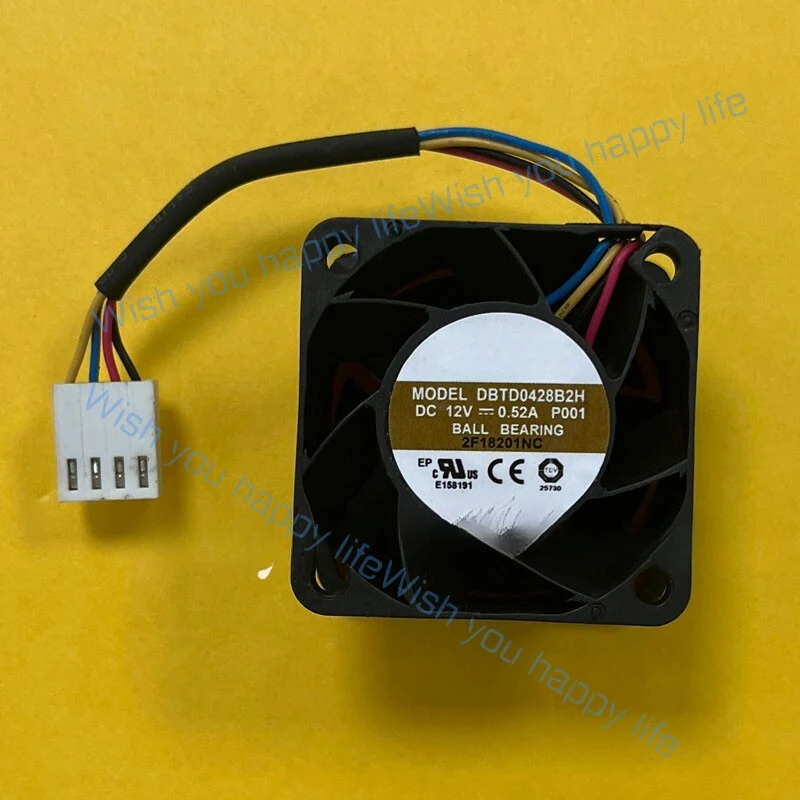 L... FOR AVC DBTD0428B2H DC12V 0.52A 4028 4CM 4-Wire PWM Temperature Control Cooling Fan