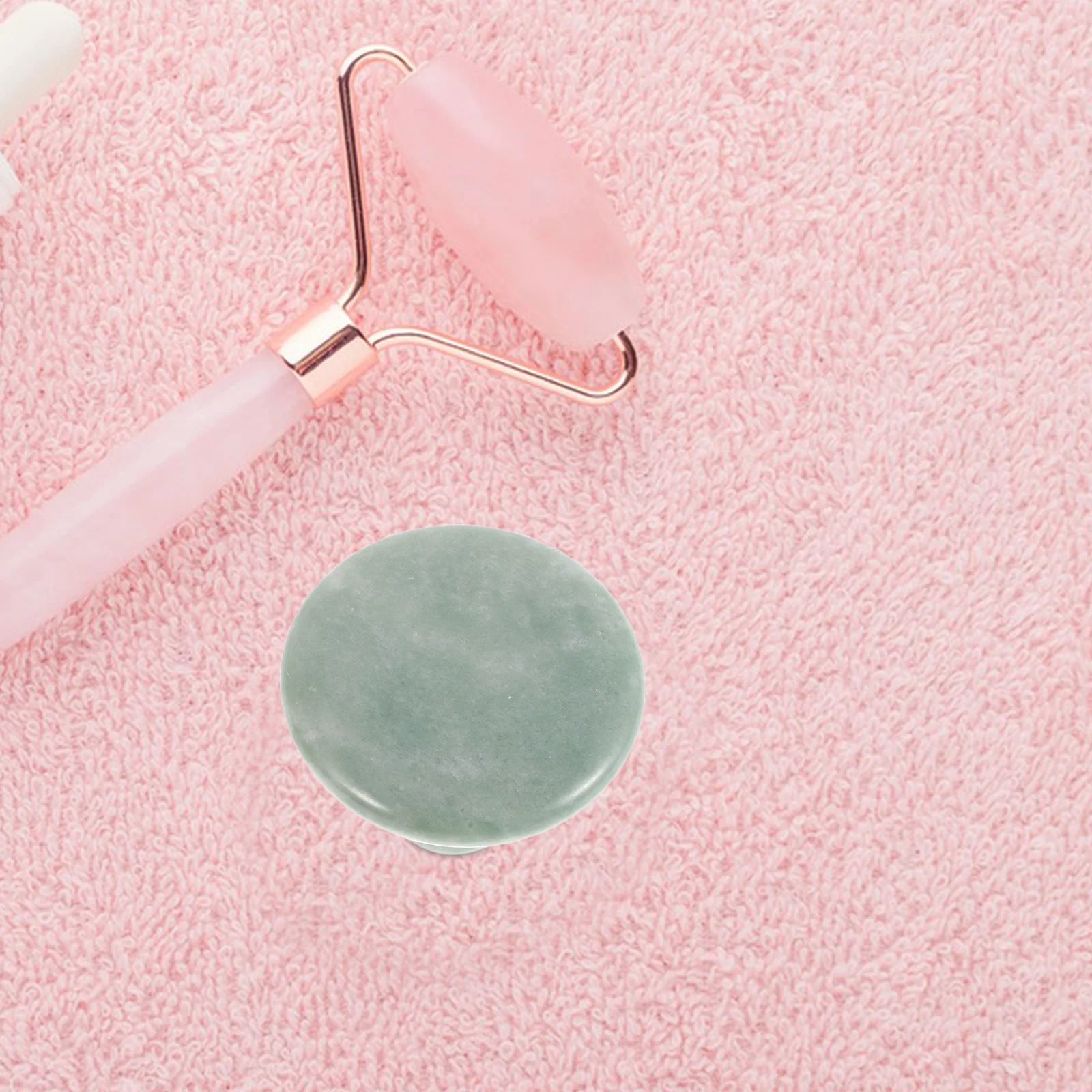 

Jade Mushroom Shaped Gua Sha Stone Facial Massage Tool Hot Compress Body Scraping Massager for Face Neck Legs Massage