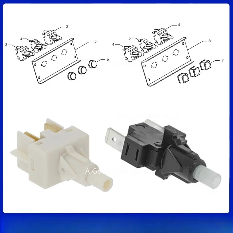 Applicable To ASTORIA CMA/WEGA Coffee Machine ROLD Power Button Manual Switch Button Button Switch Spare Parts