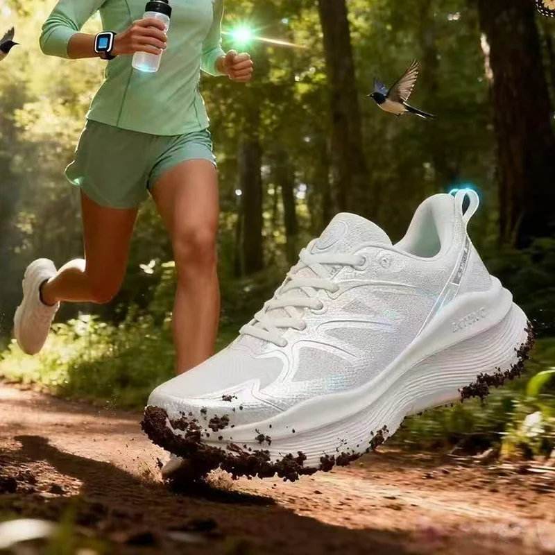 

New Men's Running Shoes Slow Running Shock-Absorbing Wear-Resistant Lightweight Fitness SportsShoes 8055