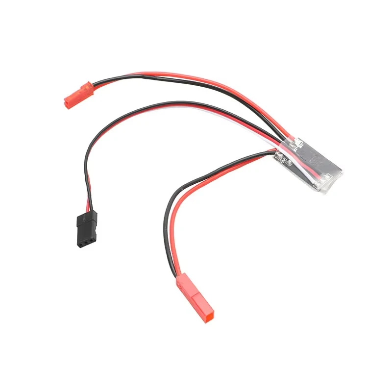1PCS 10A Brushed ESC 1-3S Two Way Motor Speed Controller with Brake/without Brake 1A BEC for RC Vehicle Car Boat Model