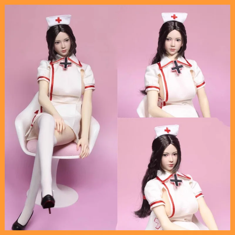 JKTOYS K-004 1/6 Scale Sexy Sweetheart Innovative Version Nurse Costume Cosplay Exclusive Fit 12inch Action Figure Model Toys