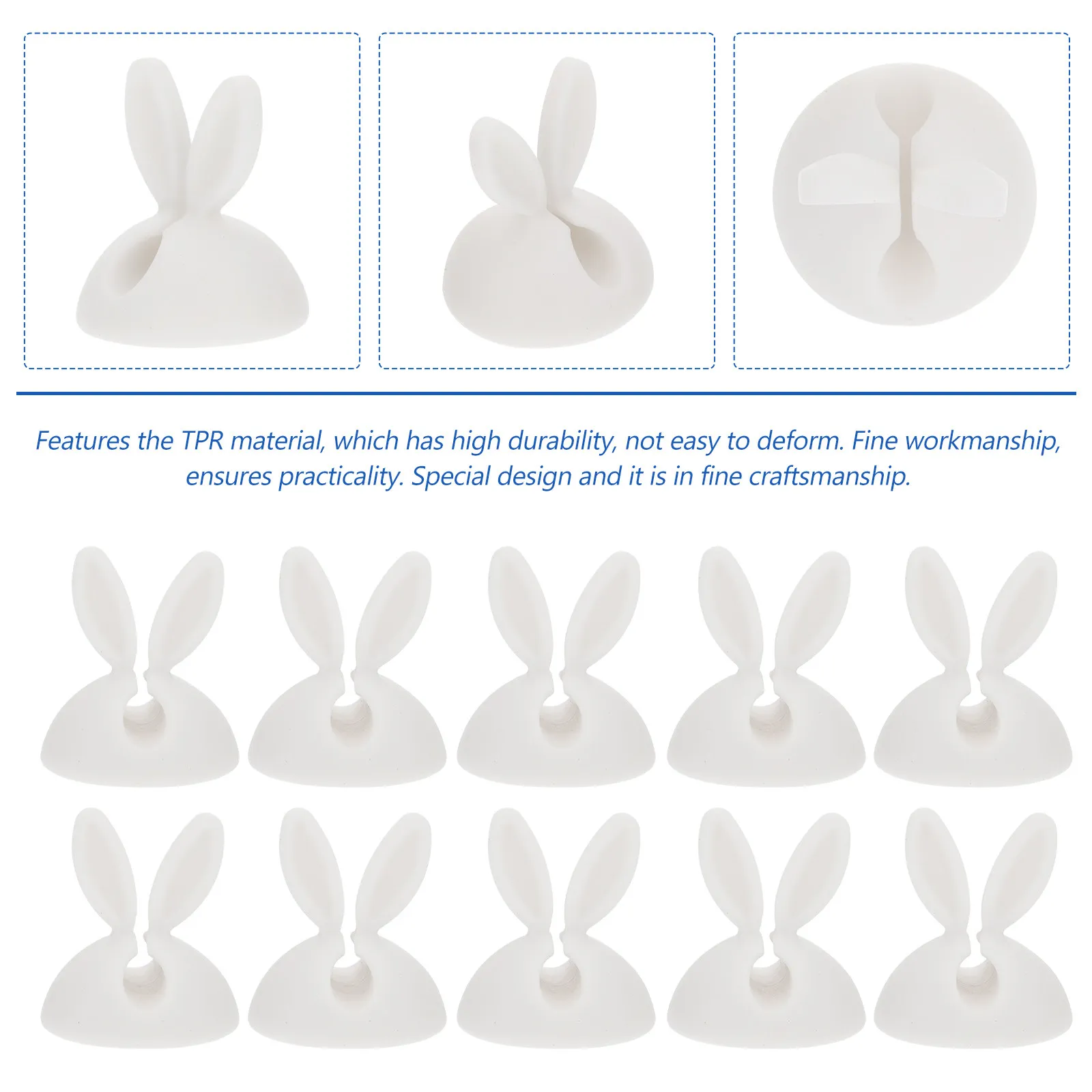 Cable Wire Management Cord Organizer Halloween Christmas Cable Clip Cable Holders Clip Cable Manager Clip Desk Cable Organizers