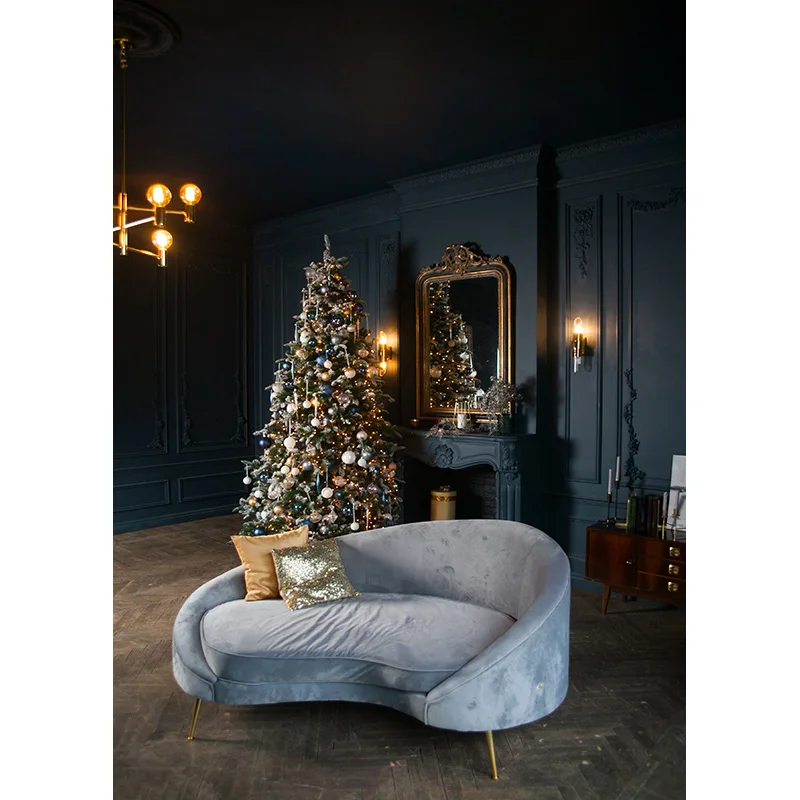 Fondos de fotografía navideños para niños, telón de fondo para estudio fotográfico, accesorios para sesión fotográfica, regalo de árbol, YDH-02