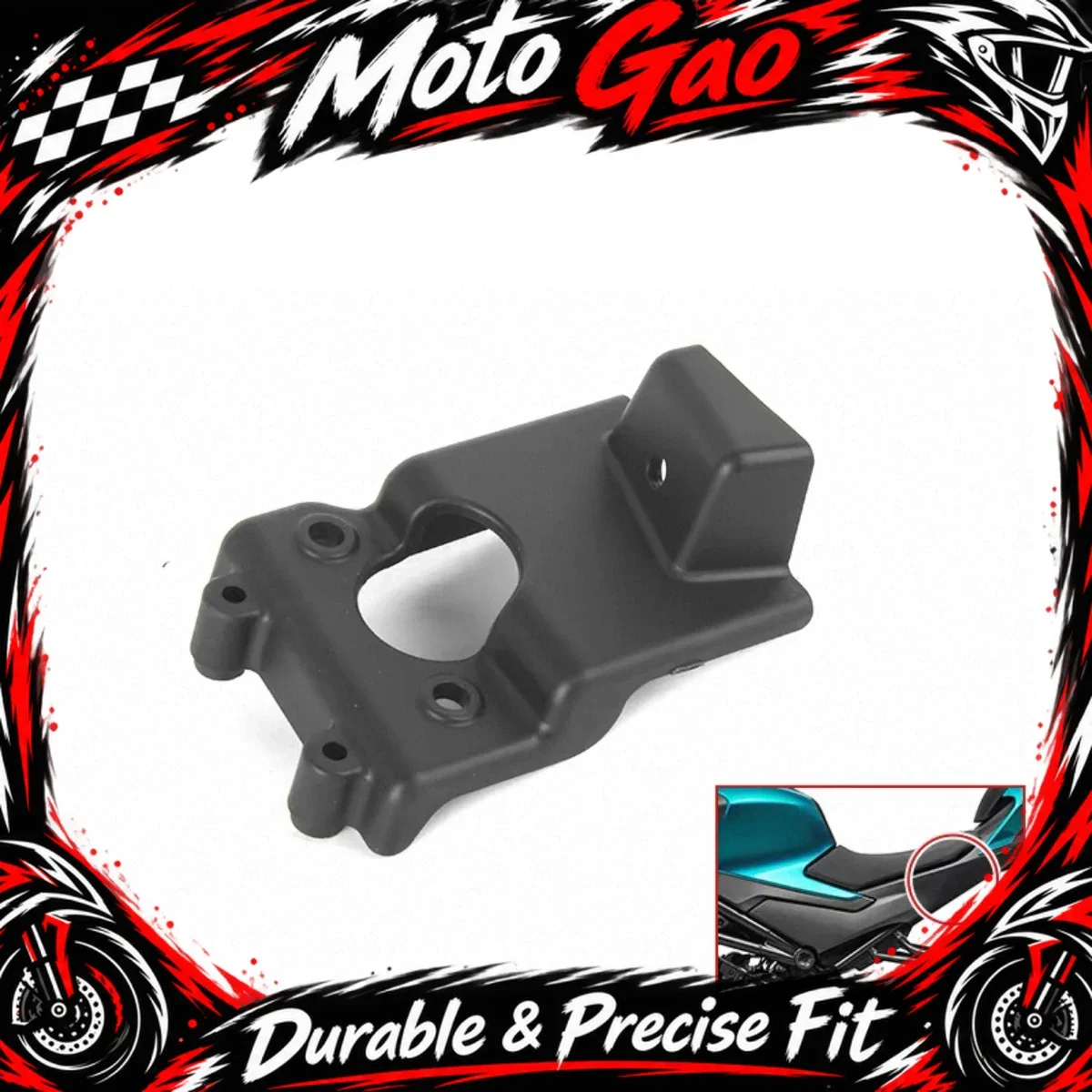 【Precise Fit】Motorcycle fairing kit seat cushion lock cover battery box plastic shell accessories Fit For CFMOTO 450NK CF400-7