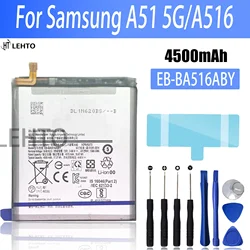 100% high capacity EB-BA516ABY 4500mAh Battery For Samsung Galaxy A51 5G (not for 4G) A516 SM-A516B/DS SM-A5160 phone