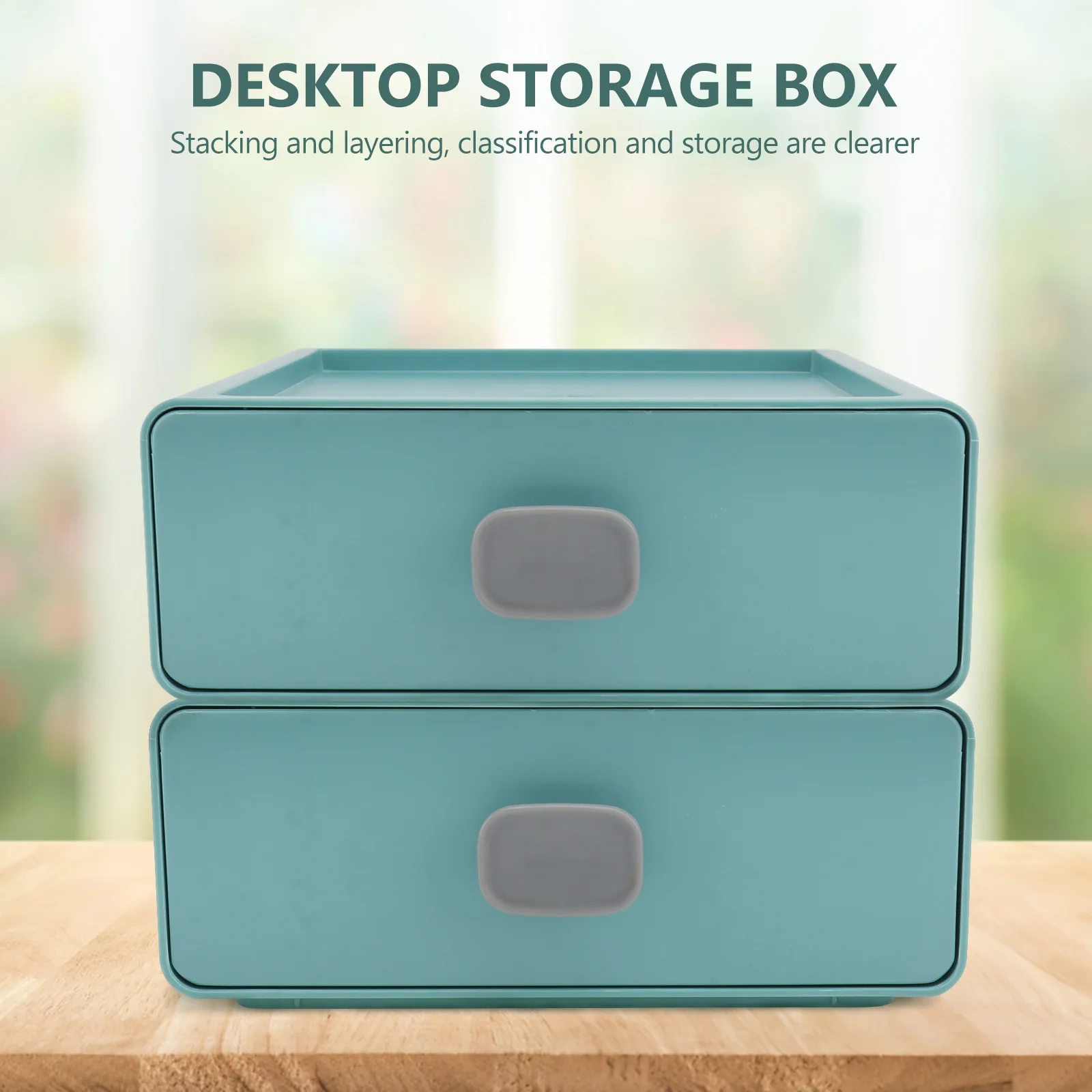 

1Pcs Drawer Type Desktop Storage Box Premium Sturdy PP Plastic Multi-Purpose Organizing Case Cosmetics Sundries Storage