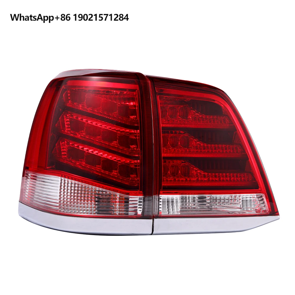 Auto Rücklicht für Land Cruiser 2008-2015 LED Auto Hinten Zurück Lampen Montage Upgrade Streamer Drehen Rückleuchten Zubehör
