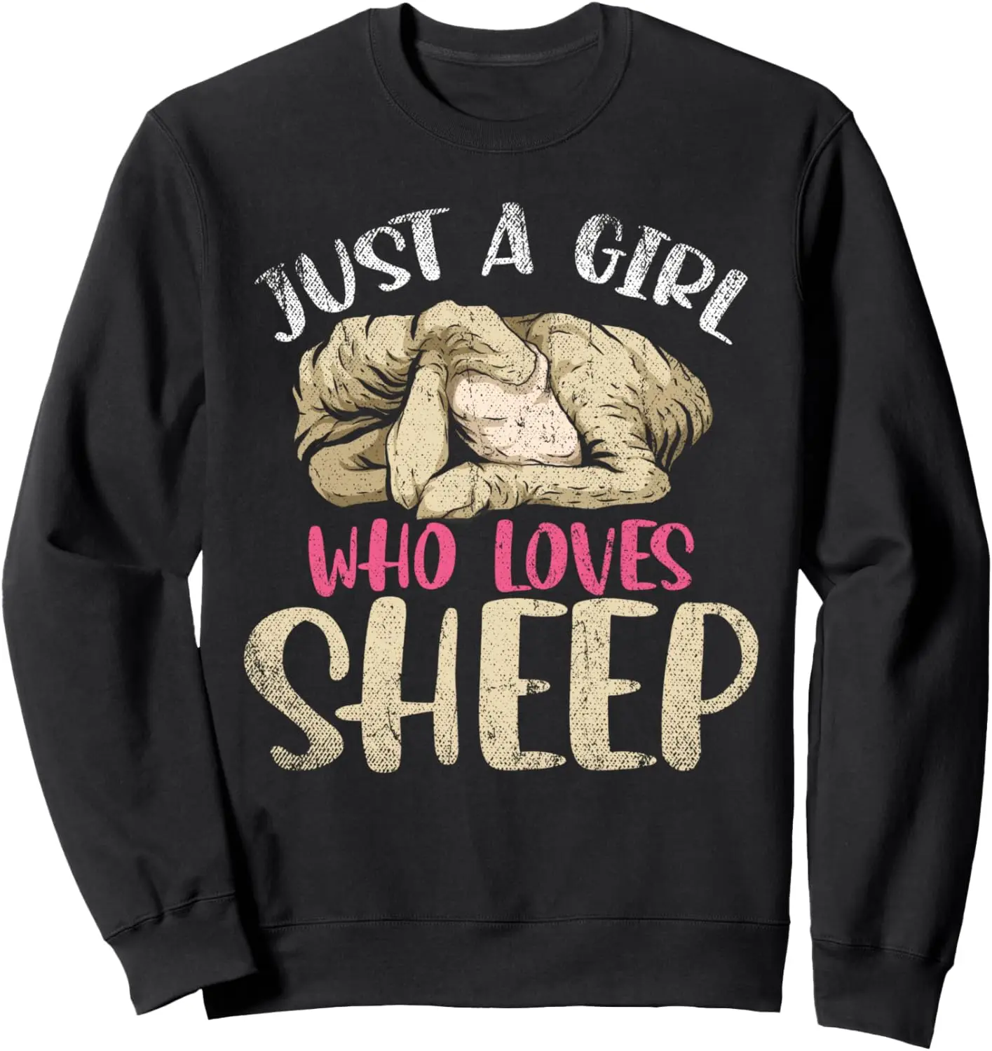 

Женская толстовка Lamb Farm Animal Farmer Just A Girl Who Loves Sheep