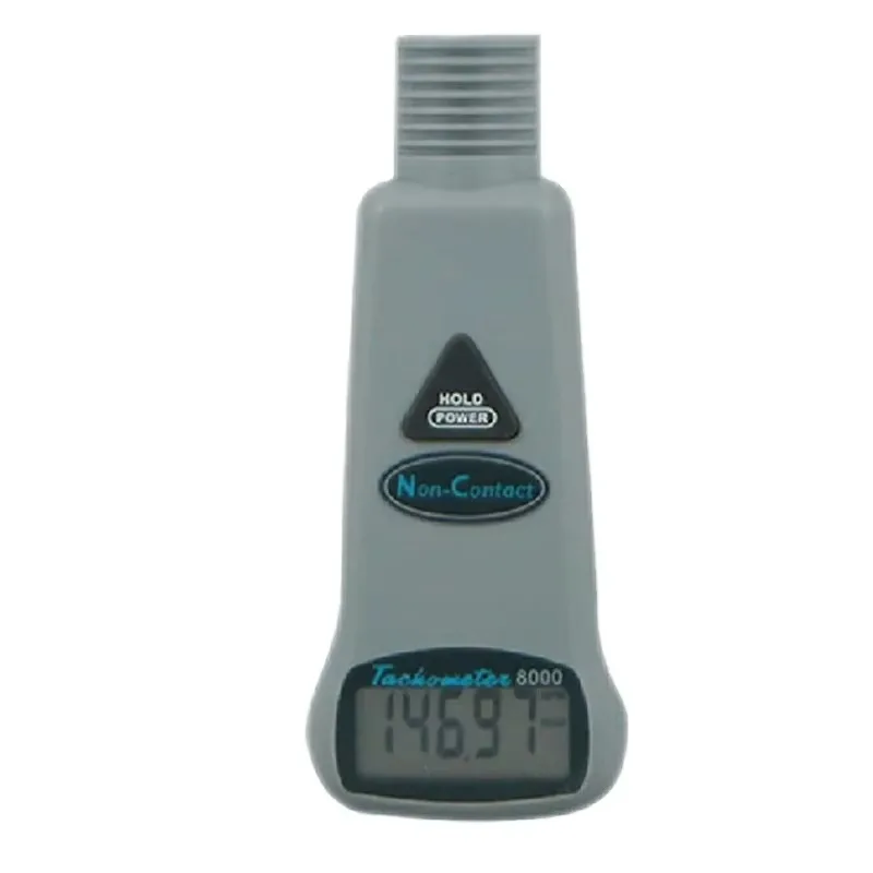 AZ-8000 Non-contact Digital Tachometer 5-30cm Measuring Distance 10~99999RPM Electronic Rotational Speed Measuring Instrument