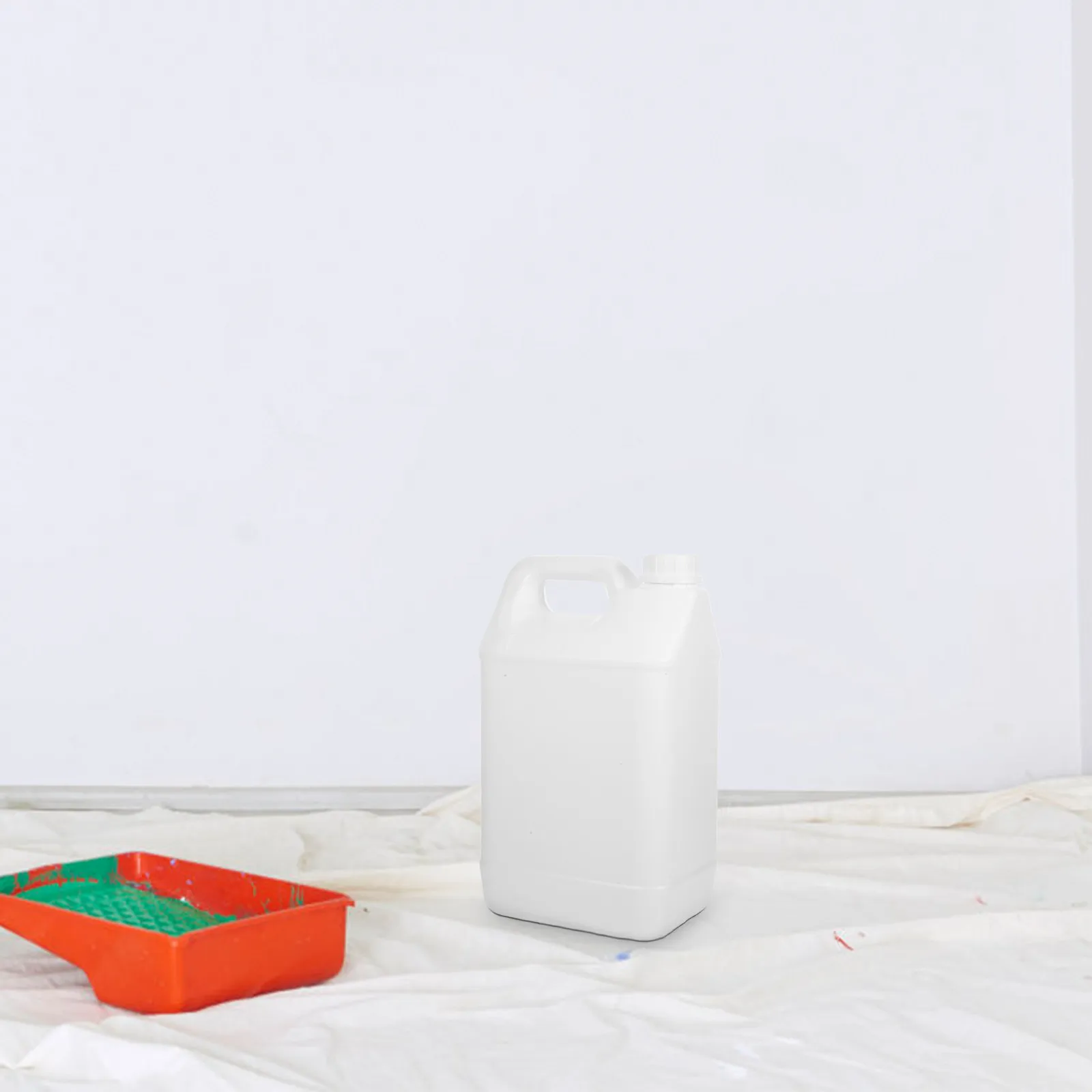 Sealed Barrel Bottle Oil Can Chemical Container HDPE Liquid Containers Lid Leakproof Industrial Use Empty Bottle Jug Large