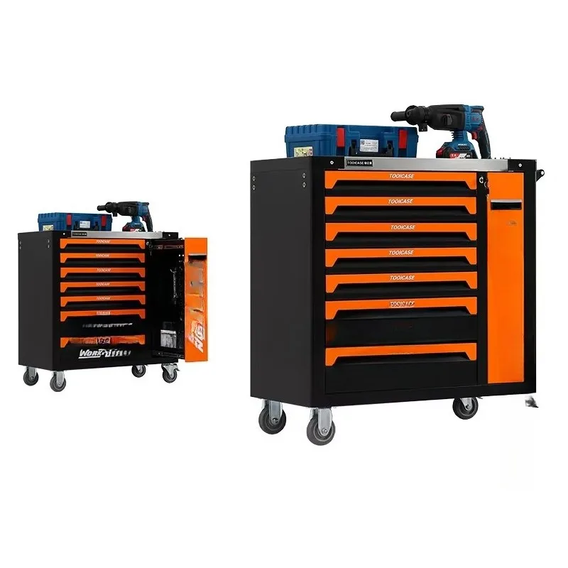 

Customizable OEM Support Multifunctional Mobile Workshop Repair Car Heavy Duty Metal Car Repair Drawer Tool Cabinet