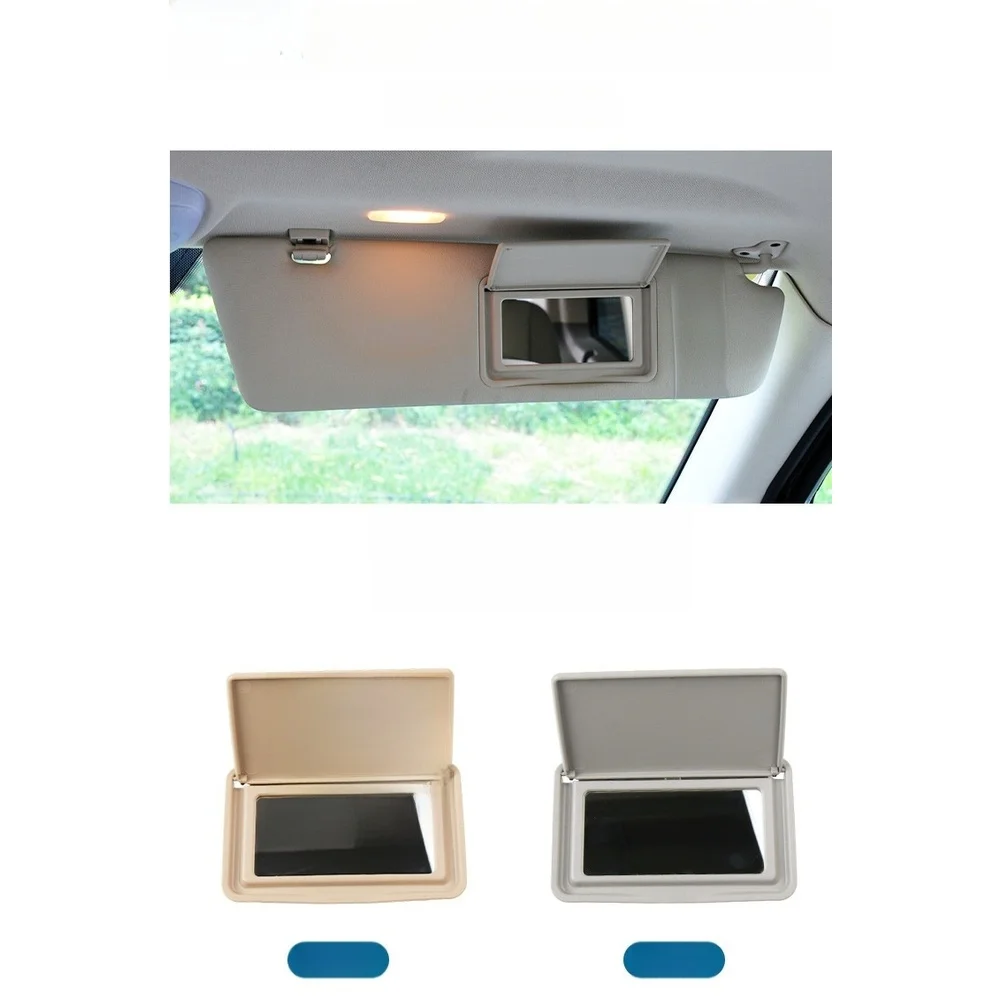 

Sun Visor Makeup Mirror Cover For Mercedes C Class W202 1993-2000 And E Class W210 1995-2002 PC ABS Interior Accessory