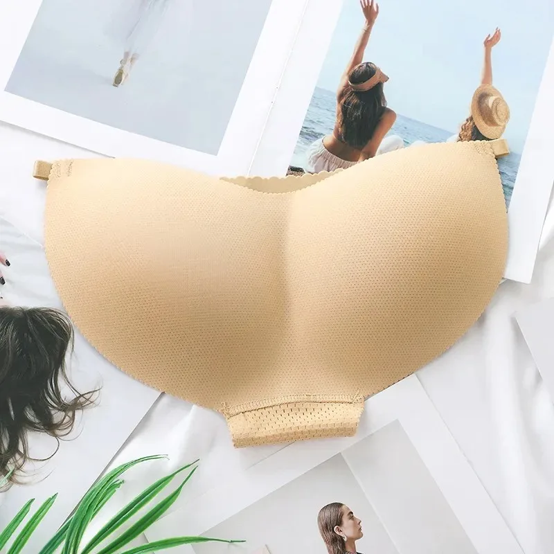 للنساء سيليكون الأرداف مبطن بوم بعقب الورك الكلسون وهمية الأرداف محدد شكل الجسم الورك محسن #4