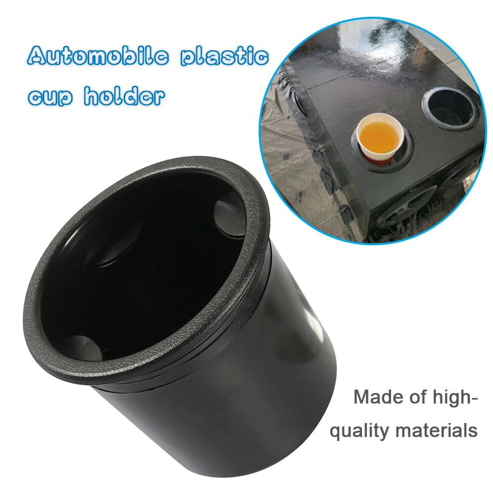 Automobil-Getränkehalter, versenkbar, 90x80mm, für Boote, Wohnmobile und Campingfahrzeuge – Getränkehalterung für Boot, Auto, Marine, Wohnmobil