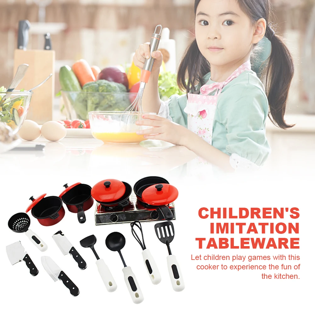 13pcs Simulation Tableware Creative Chic Fun Kids Toys Set Classic Interesting Hand Eye Coordination Children Interactive Game