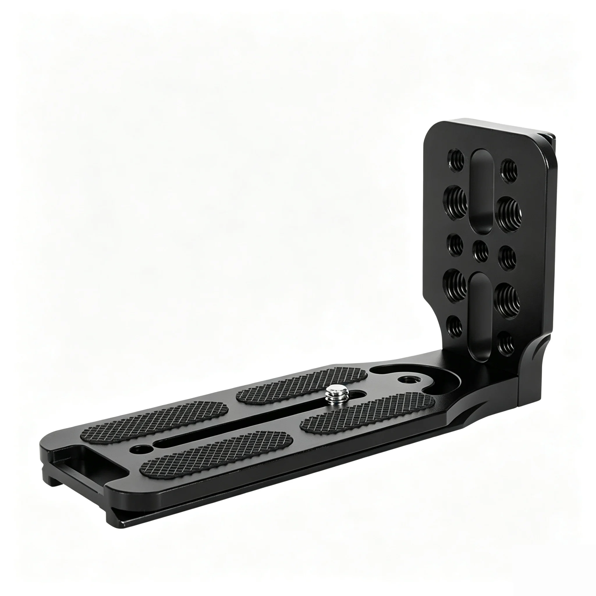 Universal L-shaped Quick Mount Plate Vertical Clamping Plate Bottom Screw Hole Link Installation Stabilizer Tripod NEW