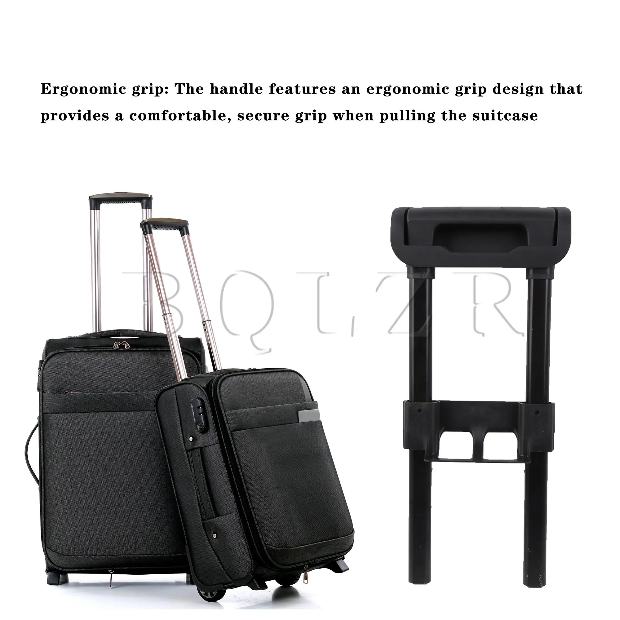 BQLZR Stretchable Length Travel Luggage Telescopic Handle Kit for 20\