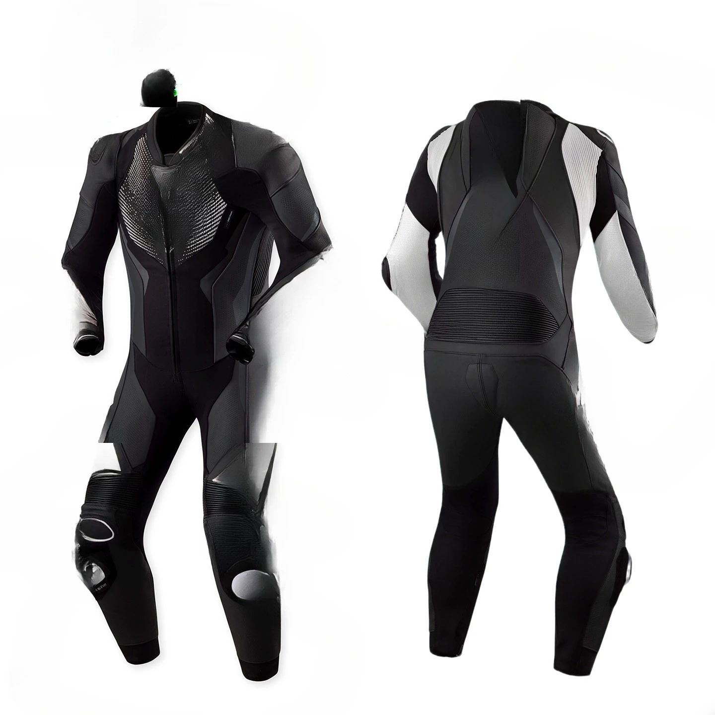 Motorcycle one-piece leather jacket, cycling suit, competitive track four-season anti-drop