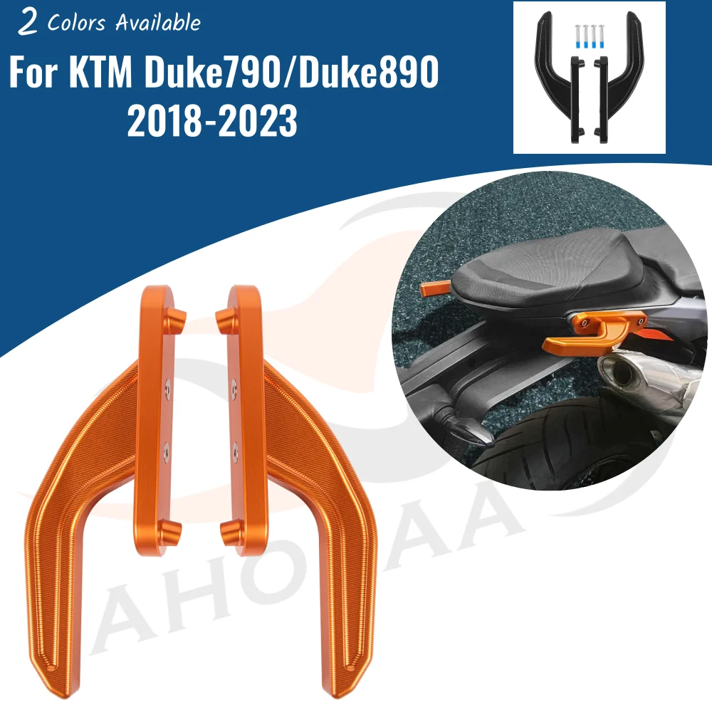 For KTM Duke890 Duke790 2018-2023 Passenger Rear Grab Handle Seat Hand Handle Grab Bar Rail for Duke 890 790 Accessories