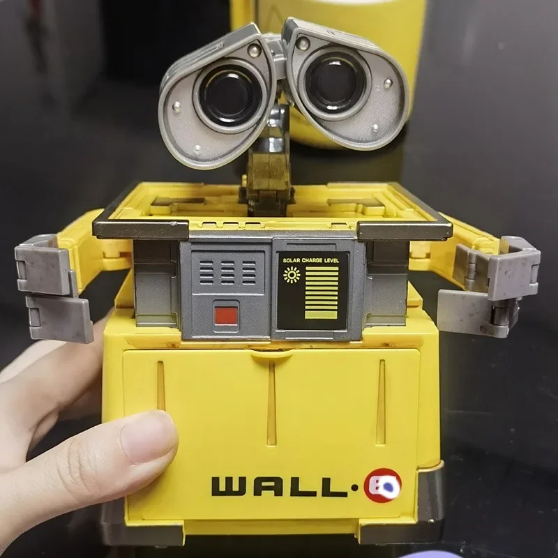 Disney Robot Mobilization Deformation series Action Figure toys Model Collect Cute WALL. E and Eve Movable toy Kid Birthday Gift