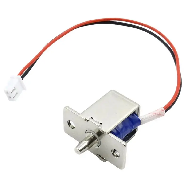 2026 New 3X Electronic Bolt Lock Compact Solenoid Electromagnet Door Lock Concealed Installation For Secure Access DC12V-0.54A