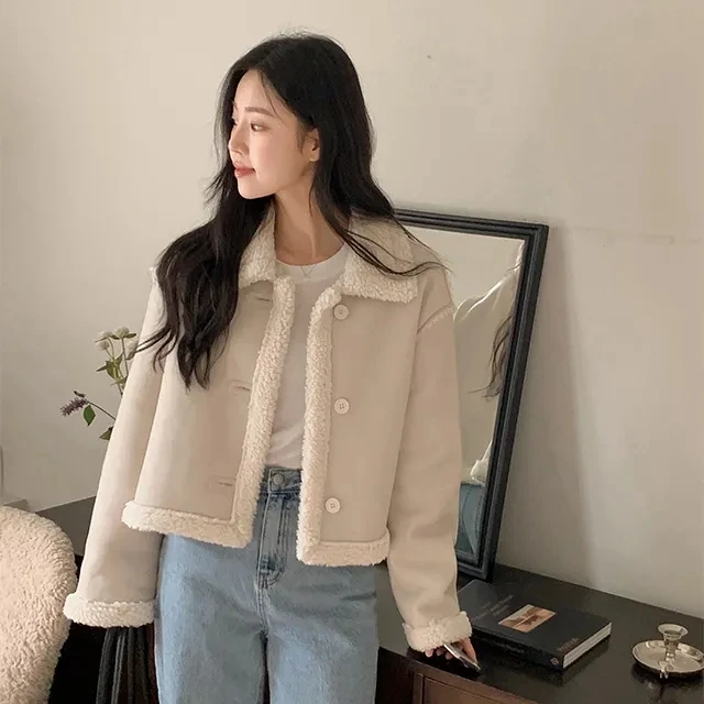 レディース オルト ラム ベルベット ファー＆レザー インテイテッド ジャエット スリ エレ ファイオナブル ウィメンズ 春シーズン アウターウェア