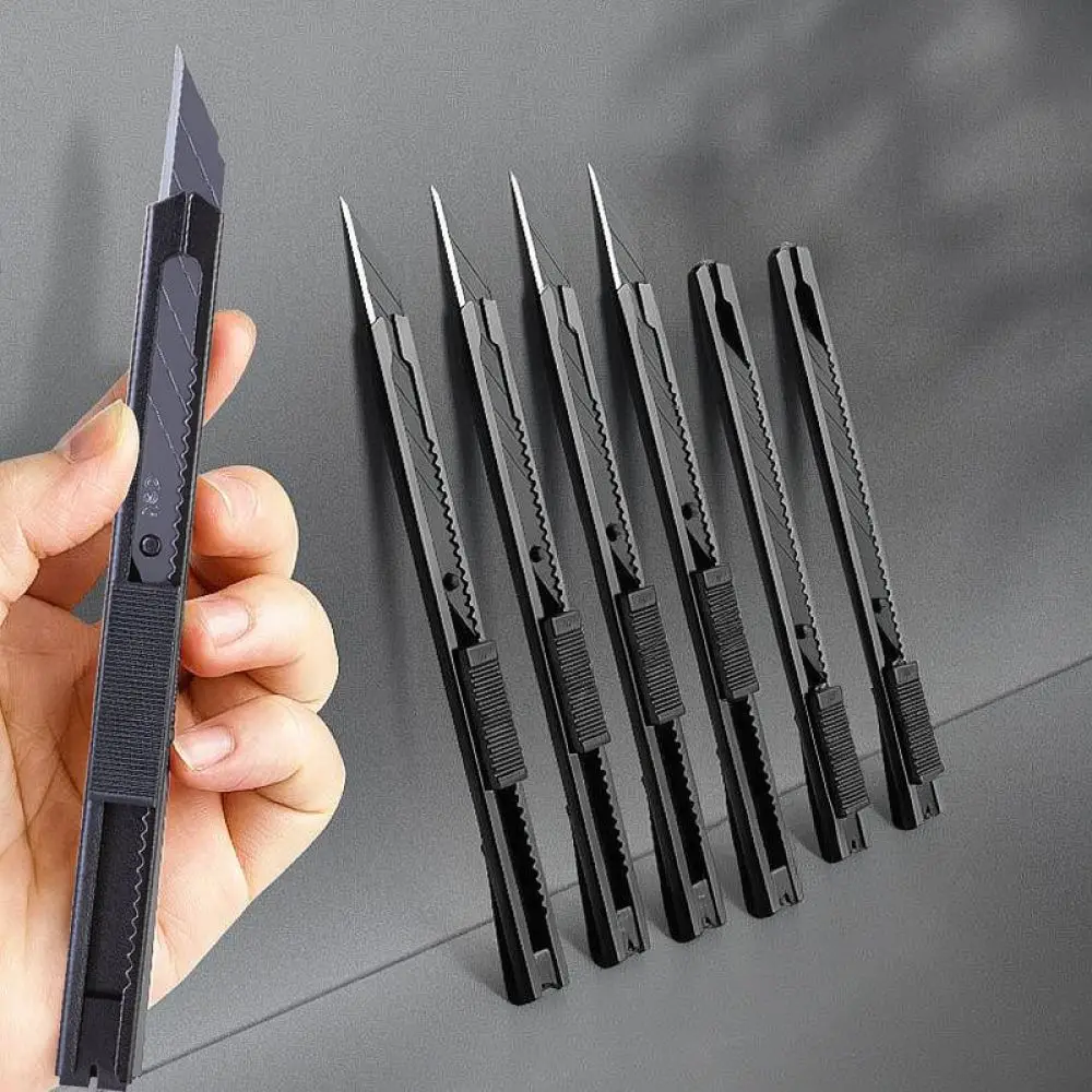 For Deli Small Metal Utility Manual Precision Cutting Tool Hobby Craft Art Work Stainless Steel Blade Paper Trimmer