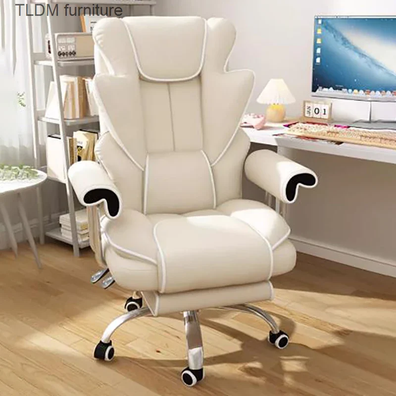 

Nordic Luxury Office Chair Comfortable Ergonomic Relax Modern Gaming Chair Stretch Comfy Chaise De Jeux Gaming Furniture