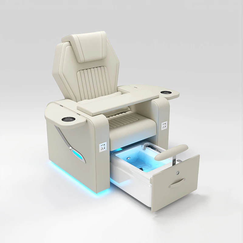 New Model Beauty Manicure Shop Eyelash And Nail Massage Spa Salon Chair Foot Bath Sofa