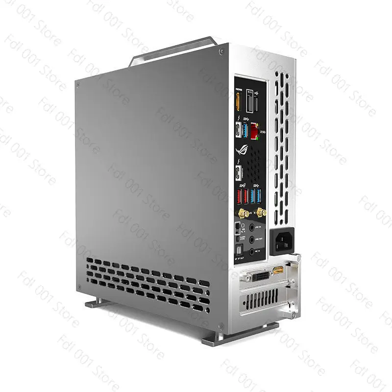 5-liter mini A24-V5 dual slot single display 1u power itx chassis double-sided chamfering