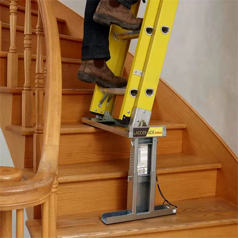 Telescopic Ladder Leg Levelers Professional Ladder Legs  Adjustable  Durable/Non-Slip Stabilizers  Home Ladder Accessories
