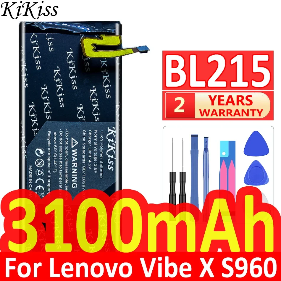 For Lenovo VIBE X S960 S968T, BL215 3100mAh Mobile Phone Battery