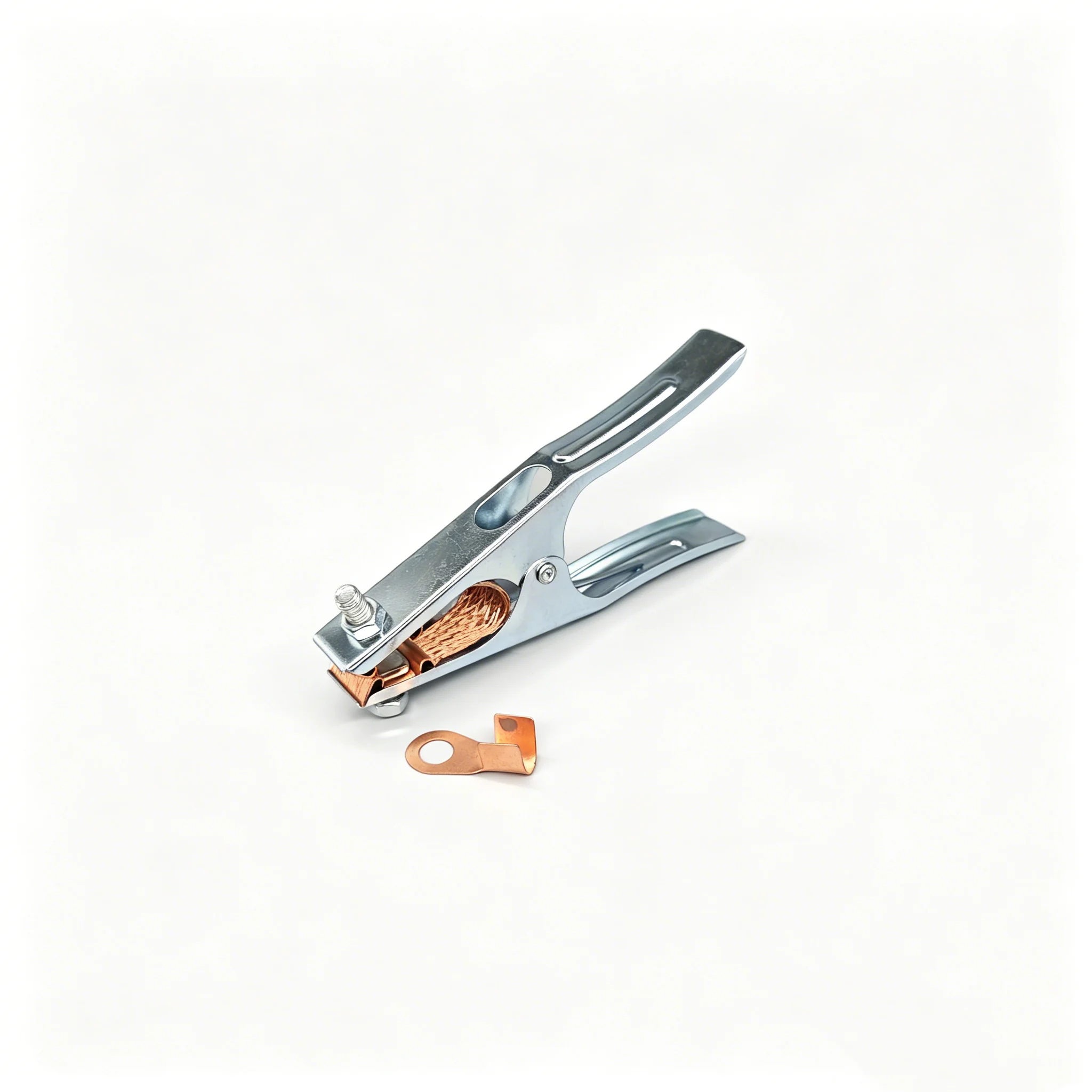 1Pc 300Amp Cable Clamp Ground Clamp Welding Electrode Holder Earth Clamp Electrode Clamp Welder Machine Tools Cable Clip Tools