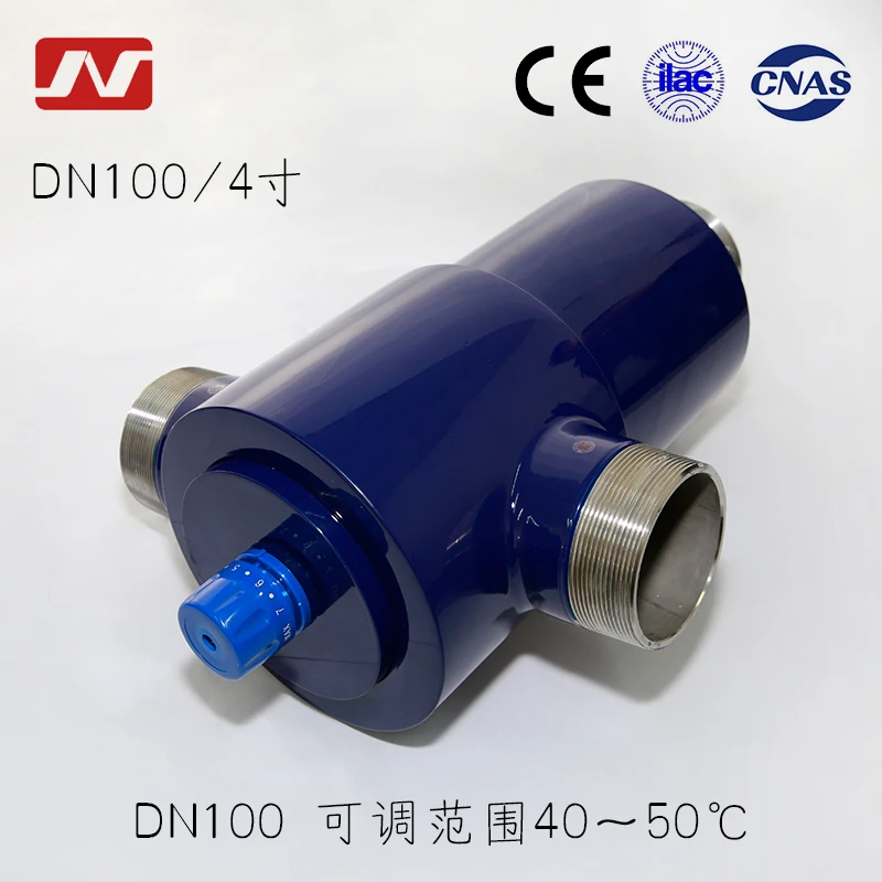 DN100 Edelstahl-Solarrohr, intelligente automatische Temperaturregelung, heiß und kalt, 4-Zoll-Außendraht 40–50 ℃