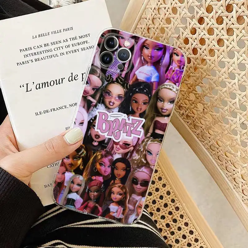 Lovely Doll B-Bratz Phone Case Silicone Soft for iphone 14 13 12 11 Pro Mini XS MAX 8 7 6 Plus X XS XR Cover