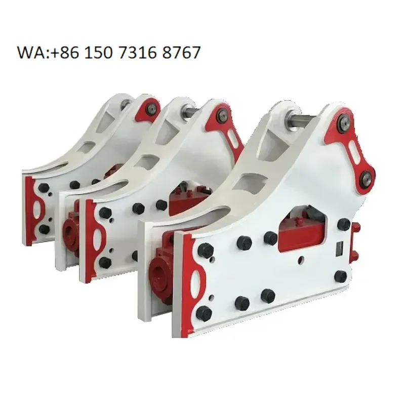 Hydraulic Triangle Breaker Hammer/Side Breaker for Mini Excavator  for Ground-level Demolition